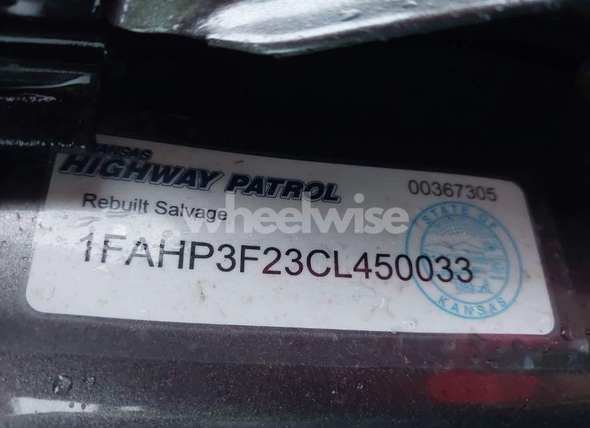 Photo 9 of 2012 Ford Focus SE (VIN 1FAHP3F23CL450033)