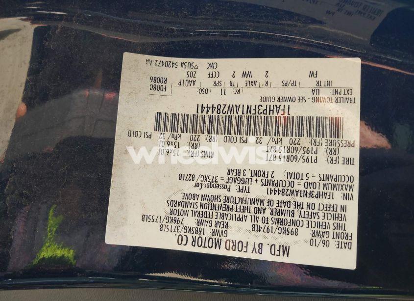 Photo 9 of 2010 Ford Focus SE (VIN 1FAHP3FN1AW284441)