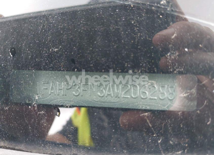 Photo 9 of 2010 Ford Focus SE (VIN 1FAHP3FN3AW206288)