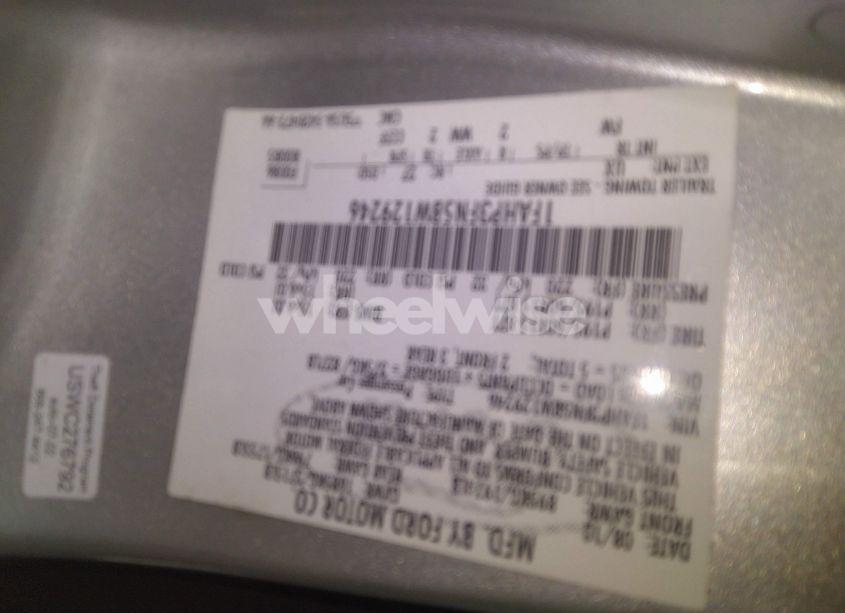 Photo 9 of 2011 Ford Focus SE (VIN 1FAHP3FN5BW129246)