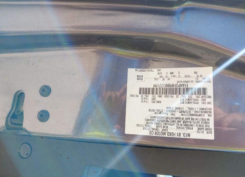 Photo 9 of 2011 Ford Focus SE (VIN 1FAHP3FN9BW177199)