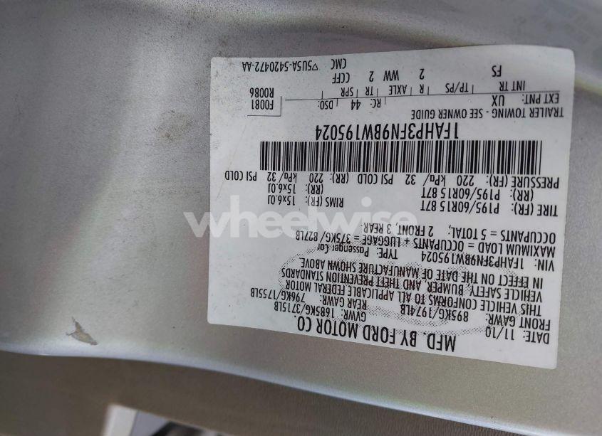 Photo 9 of 2011 Ford Focus SE (VIN 1FAHP3FN9BW195024)