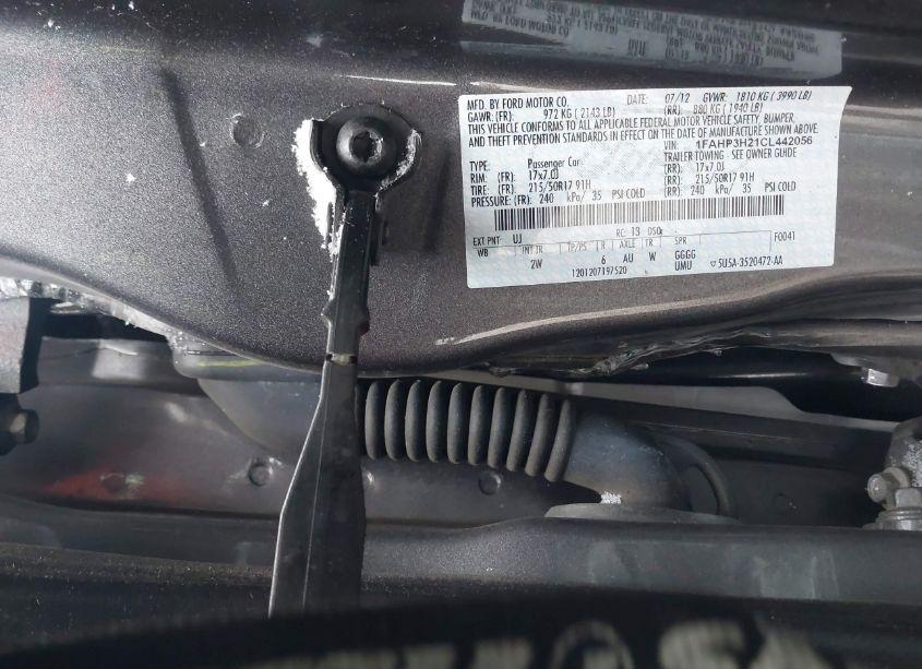 Photo 9 of 2012 Ford Focus SEL (VIN 1FAHP3H21CL442056)