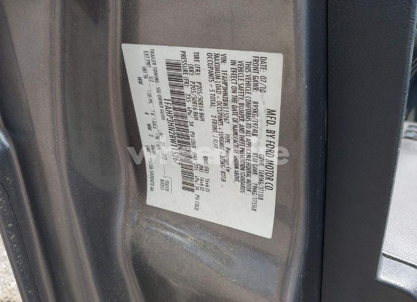 Photo 9 of 2011 Ford Focus SEL (VIN 1FAHP3HN2BW115267)