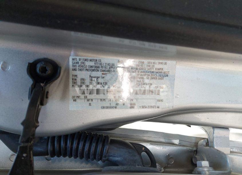 Photo 9 of 2012 Ford Focus SE (VIN 1FAHP3K20CL323228)