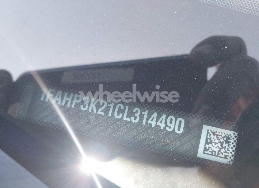 Photo 9 of 2012 Ford Focus SE (VIN 1FAHP3K21CL314490)