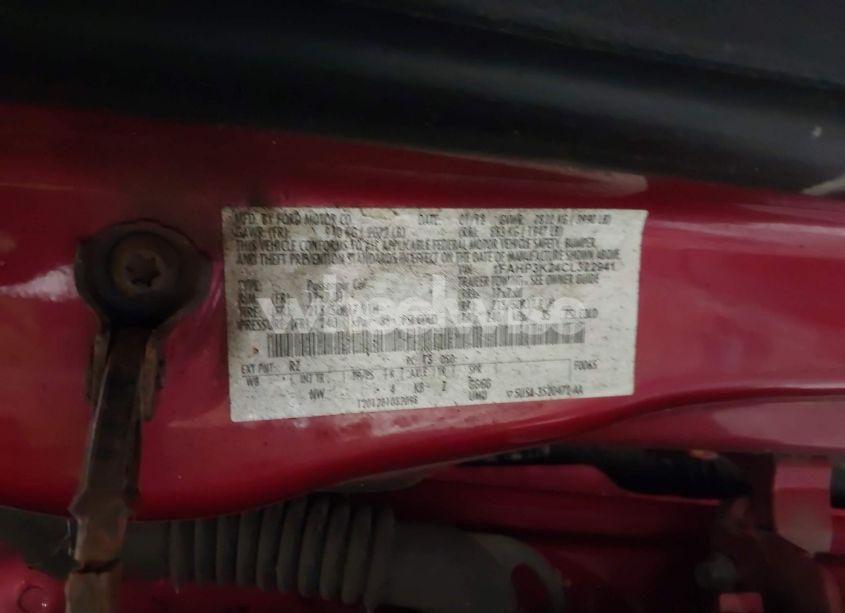 Photo 9 of 2012 Ford Focus SE (VIN 1FAHP3K24CL322941)