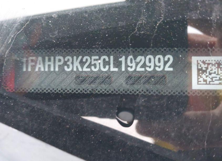 Photo 9 of 2012 Ford Focus SE (VIN 1FAHP3K25CL192992)