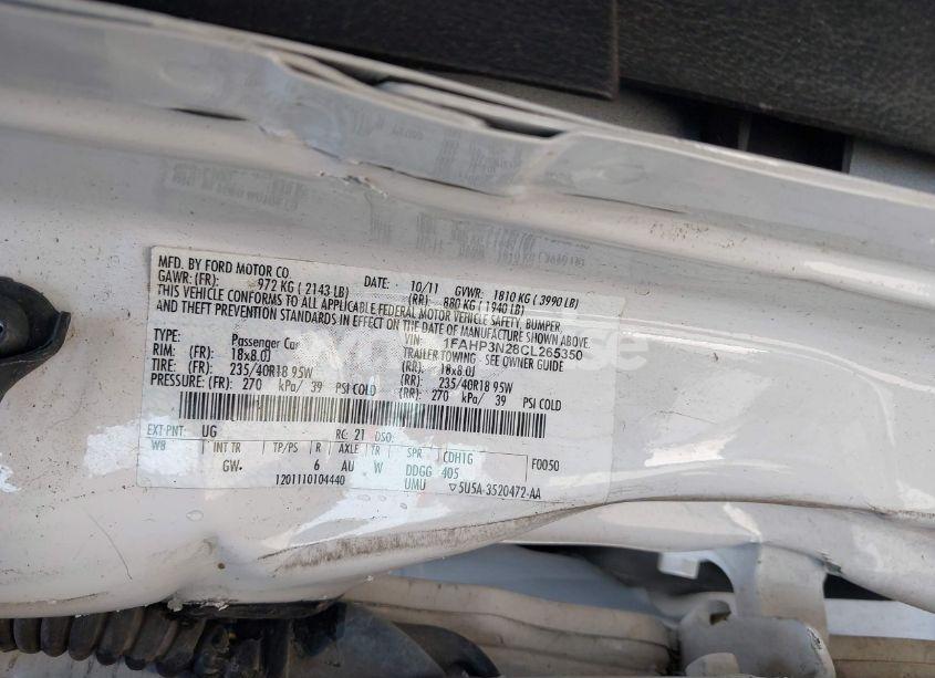 Photo 9 of 2012 Ford Focus TITANIUM (VIN 1FAHP3N28CL265350)