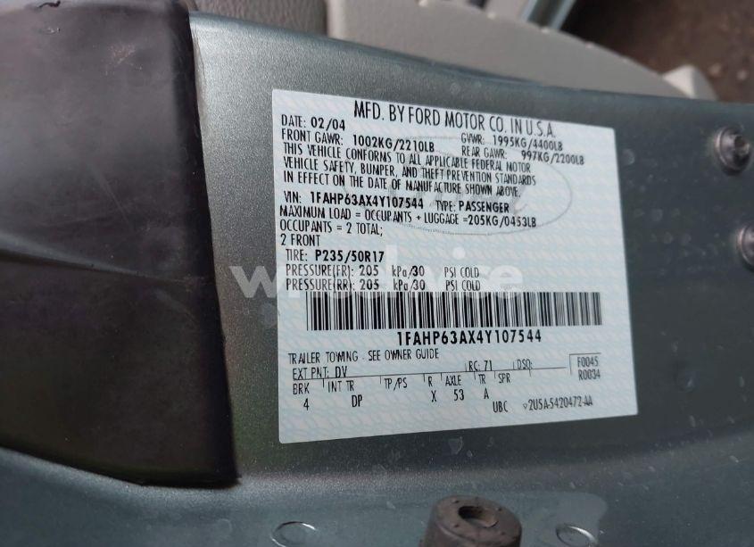 2004 Ford Thunderbird