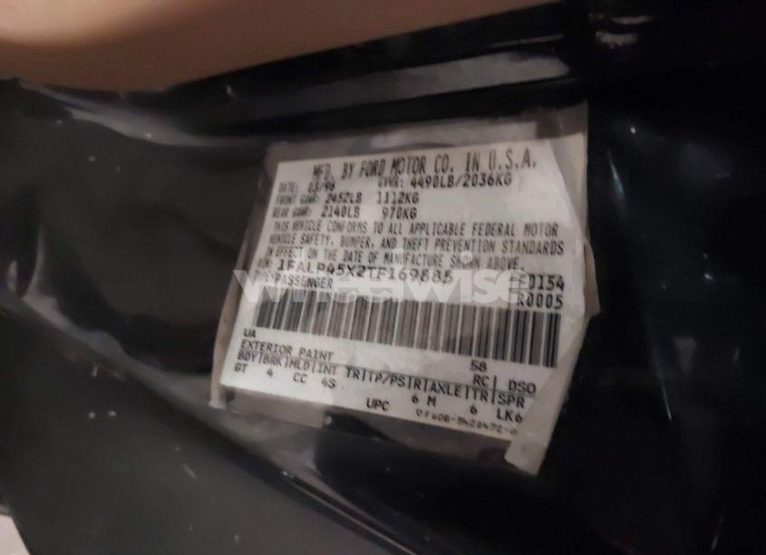 Photo 9 of 1996 Ford Mustang GT (VIN 1FALP45X2TF169885)