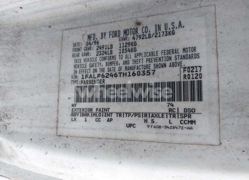 1996 Ford Thunderbird