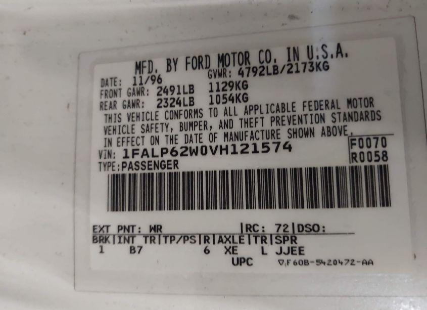 1997 Ford Thunderbird