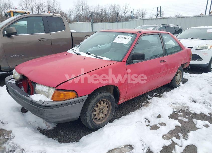 Photo 2 of 1991 Ford Escort PONY/L (VIN 1FAPP10J5MW151076)