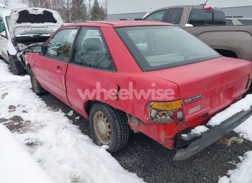 Photo 3 of 1991 Ford Escort PONY/L (VIN 1FAPP10J5MW151076)