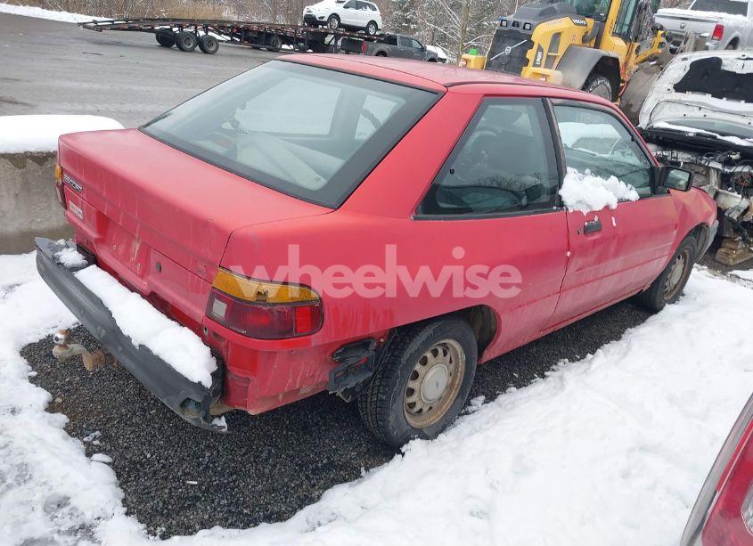 Photo 4 of 1991 Ford Escort PONY/L (VIN 1FAPP10J5MW151076)