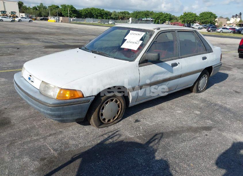 Photo 2 of 1991 Ford Escort LX (VIN 1FAPP14J6MW383227)