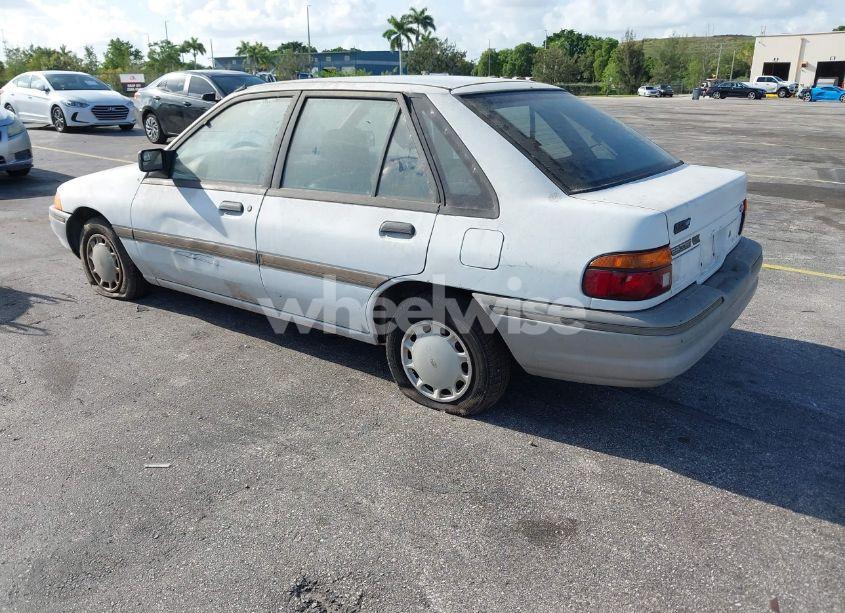 Photo 3 of 1991 Ford Escort LX (VIN 1FAPP14J6MW383227)