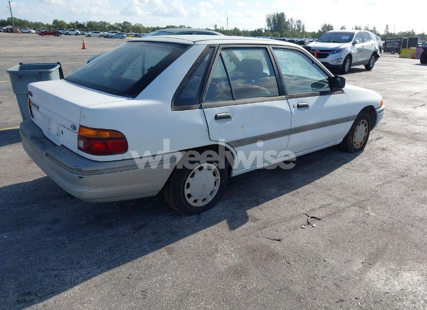 Photo 4 of 1991 Ford Escort LX (VIN 1FAPP14J6MW383227)