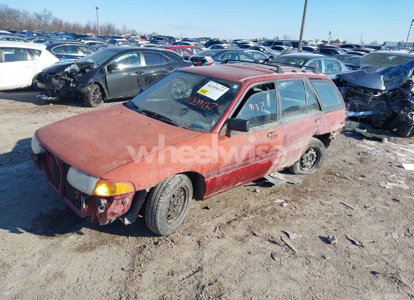 Photo 2 of 1993 Ford Escort LX (VIN 1FAPP15JXPW186337)