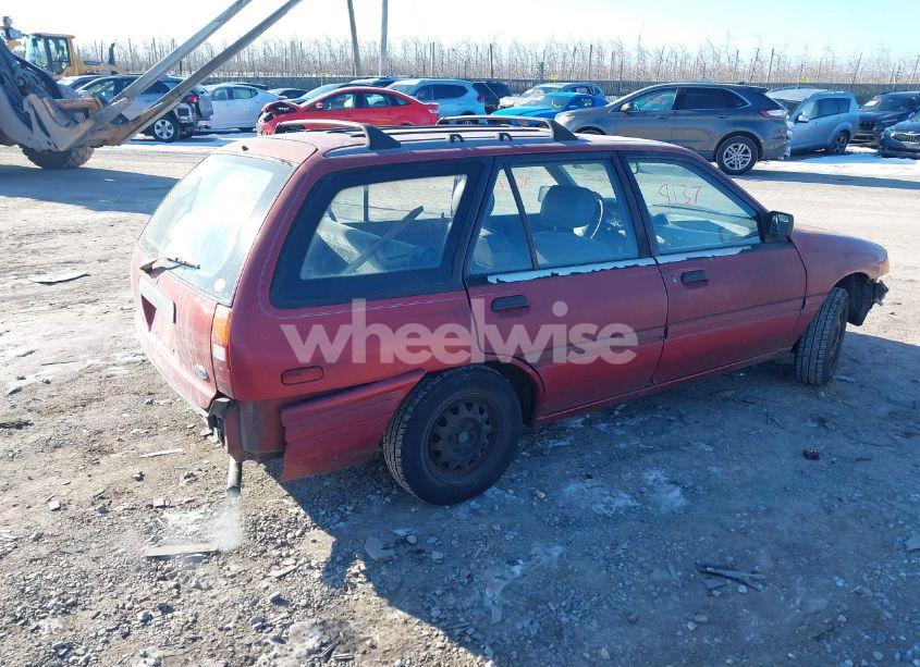 Photo 4 of 1993 Ford Escort LX (VIN 1FAPP15JXPW186337)