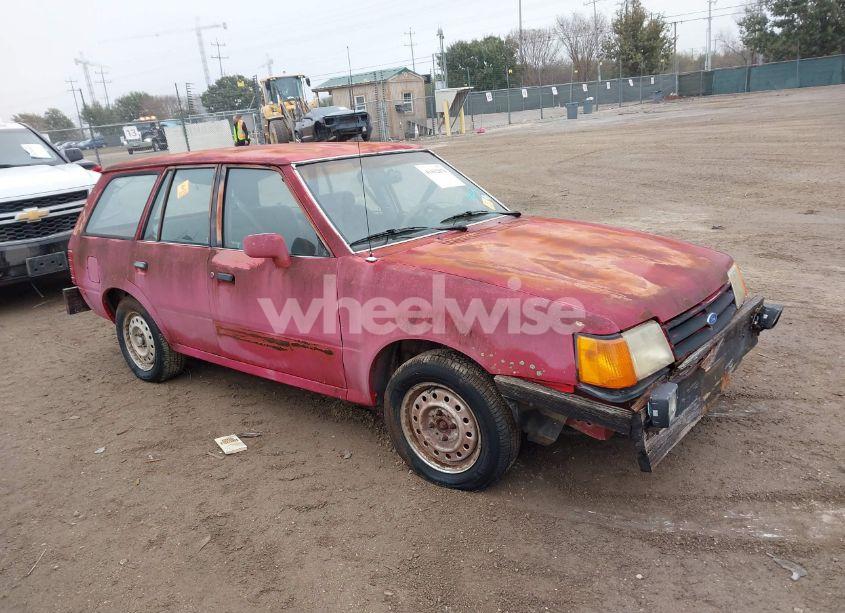 1989 Ford Escort LX (VIN 1FAPP9893KT146742) main photo