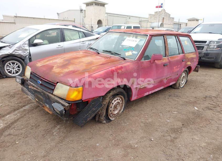 Photo 2 of 1989 Ford Escort LX (VIN 1FAPP9893KT146742)