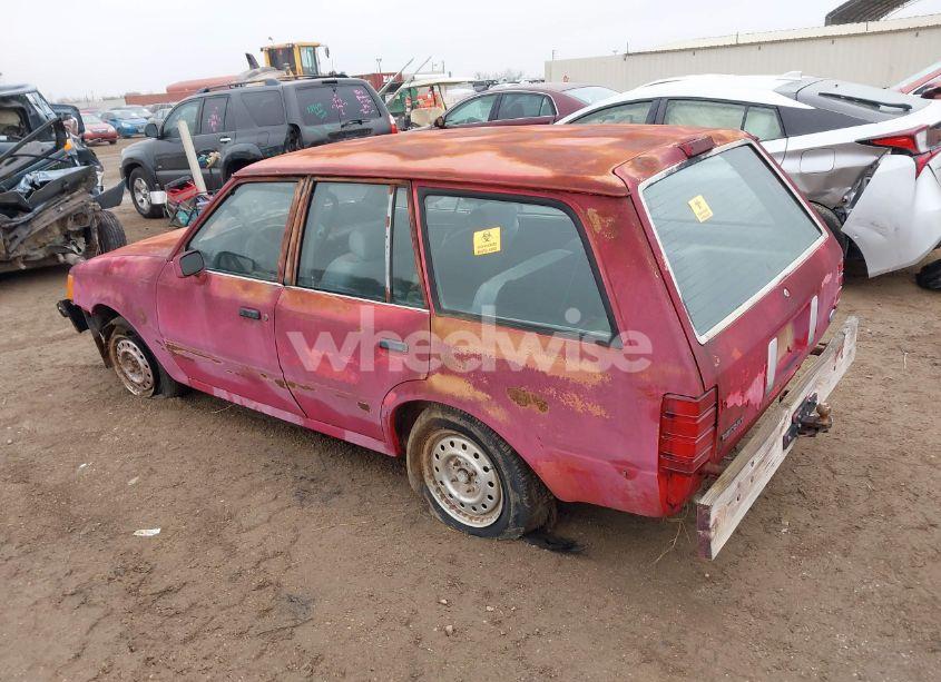 Photo 3 of 1989 Ford Escort LX (VIN 1FAPP9893KT146742)