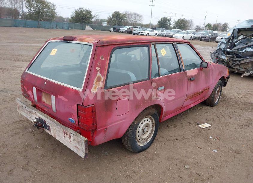 Photo 4 of 1989 Ford Escort LX (VIN 1FAPP9893KT146742)