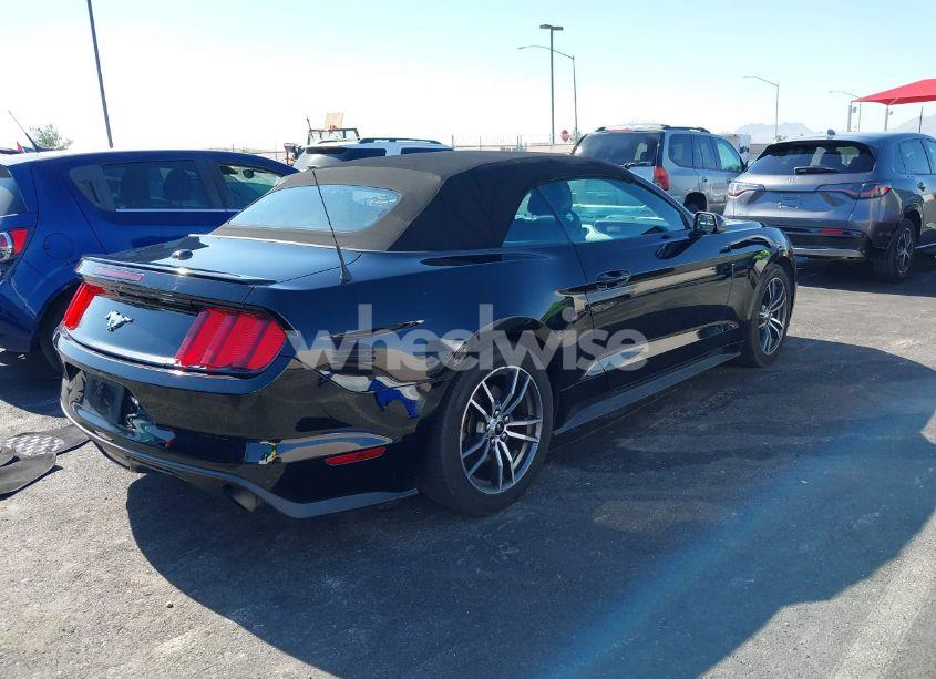 Photo 4 of 2017 Ford Mustang ECOBOOST PREMIUM (VIN 1FATP8UH0H5307549)