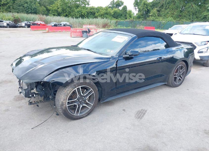 Photo 2 of 2021 Ford Mustang ECOBOOST PREMIUM (VIN 1FATP8UH0M5106101)