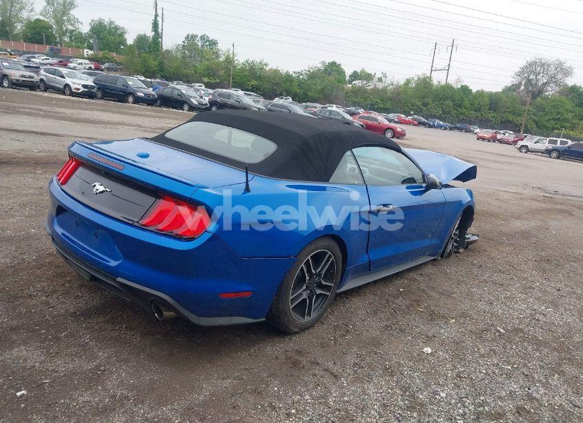 Photo 4 of 2021 Ford Mustang ECOBOOST PREMIUM (VIN 1FATP8UH0M5110357)