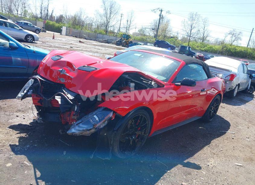 Photo 2 of 2021 Ford Mustang ECOBOOST PREMIUM (VIN 1FATP8UH0M5116501)