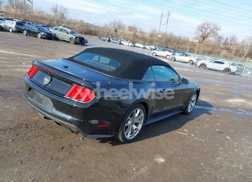 Photo 4 of 2015 Ford Mustang ECOBOOST PREMIUM (VIN 1FATP8UH1F5384766)