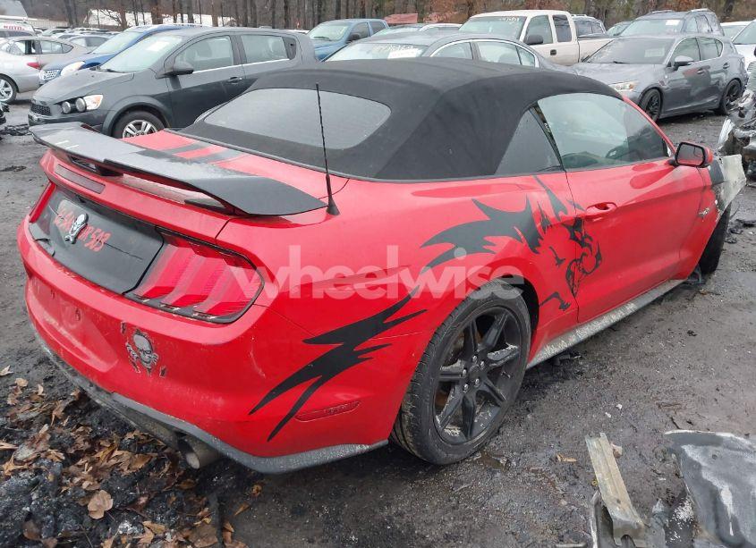 Photo 4 of 2018 Ford Mustang ECOBOOST PREMIUM (VIN 1FATP8UH1J5124408)