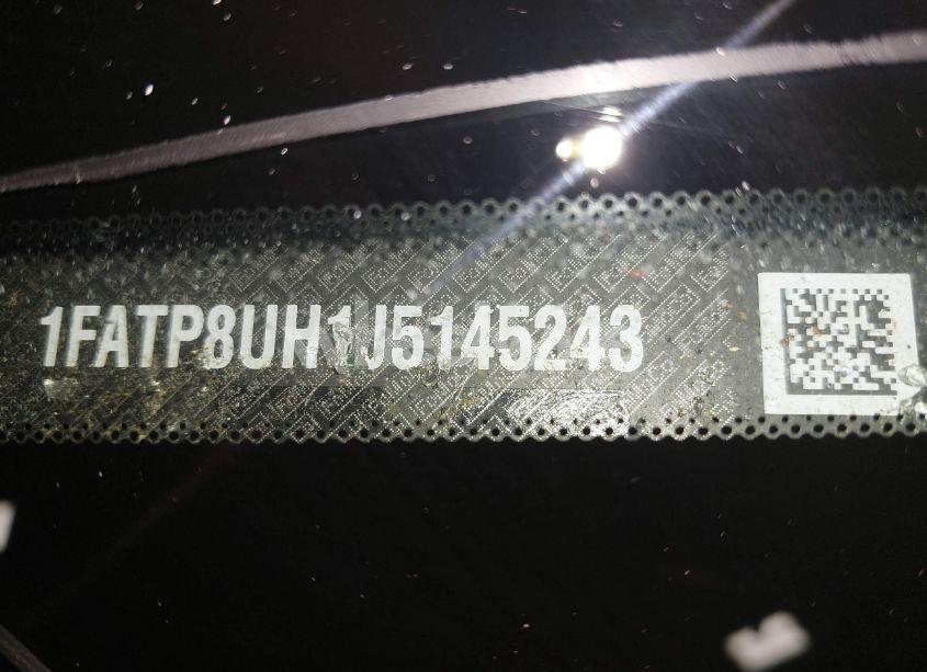 Photo 9 of 2018 Ford Mustang ECOBOOST PREMIUM (VIN 1FATP8UH1J5145243)