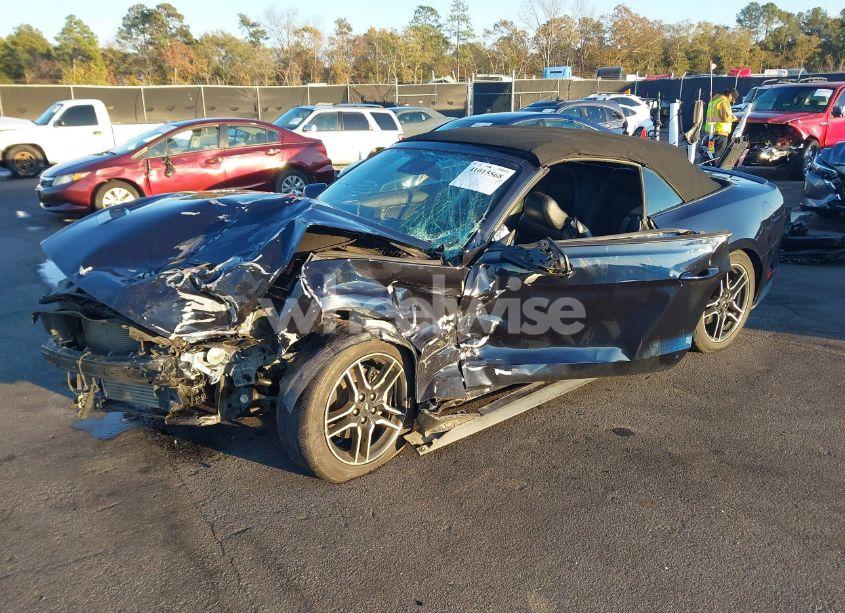 Photo 2 of 2021 Ford Mustang ECOBOOST PREMIUM (VIN 1FATP8UH1M5116099)