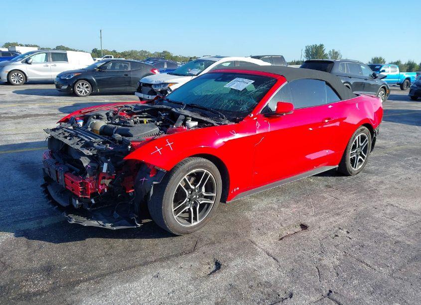 Photo 2 of 2021 Ford Mustang ECOBOOST PREMIUM (VIN 1FATP8UH1M5138653)