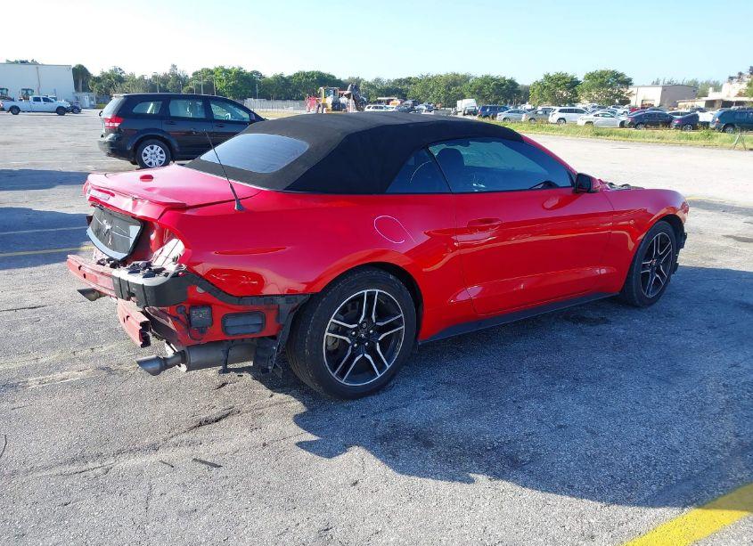 Photo 4 of 2021 Ford Mustang ECOBOOST PREMIUM (VIN 1FATP8UH1M5138653)