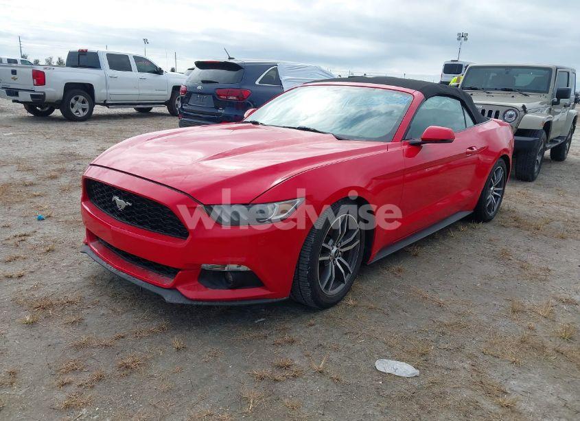 Photo 2 of 2017 Ford Mustang ECOBOOST PREMIUM (VIN 1FATP8UH2H5204374)