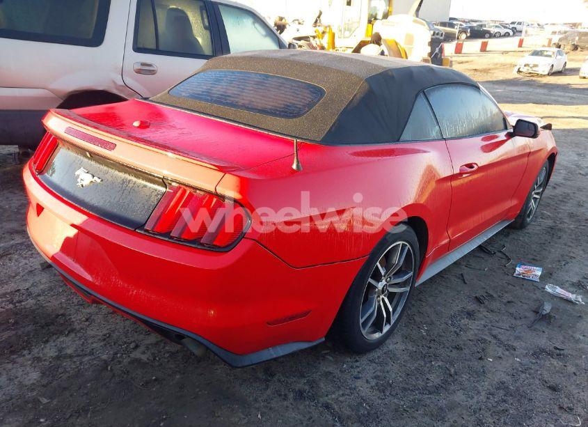 Photo 4 of 2017 Ford Mustang ECOBOOST PREMIUM (VIN 1FATP8UH3H5327164)