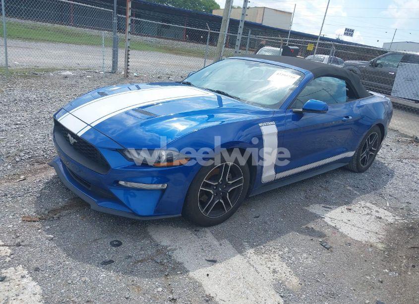 Photo 2 of 2018 Ford Mustang ECOBOOST PREMIUM (VIN 1FATP8UH3J5124748)