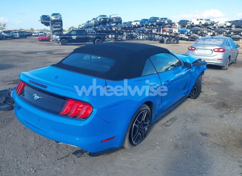 Photo 4 of 2022 Ford Mustang ECOBOOST PREMIUM (VIN 1FATP8UH3N5115991)