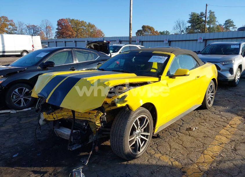 Photo 2 of 2016 Ford Mustang ECOBOOST PREMIUM (VIN 1FATP8UH4G5296375)