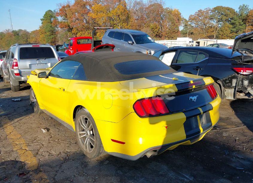 Photo 3 of 2016 Ford Mustang ECOBOOST PREMIUM (VIN 1FATP8UH4G5296375)