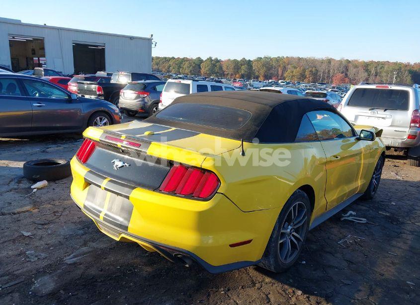 Photo 4 of 2016 Ford Mustang ECOBOOST PREMIUM (VIN 1FATP8UH4G5296375)