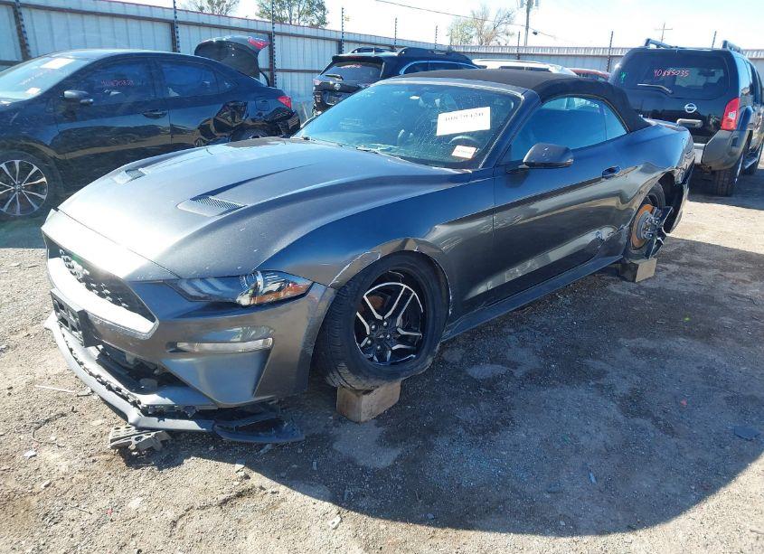 Photo 2 of 2018 Ford Mustang ECOBOOST PREMIUM (VIN 1FATP8UH4J5105805)