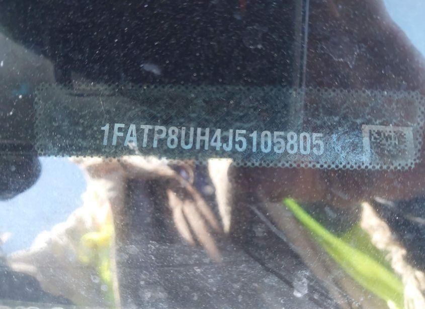 Photo 9 of 2018 Ford Mustang ECOBOOST PREMIUM (VIN 1FATP8UH4J5105805)