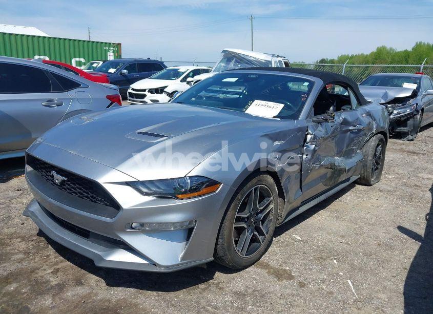Photo 2 of 2021 Ford Mustang ECOBOOST PREMIUM (VIN 1FATP8UH4M5124553)