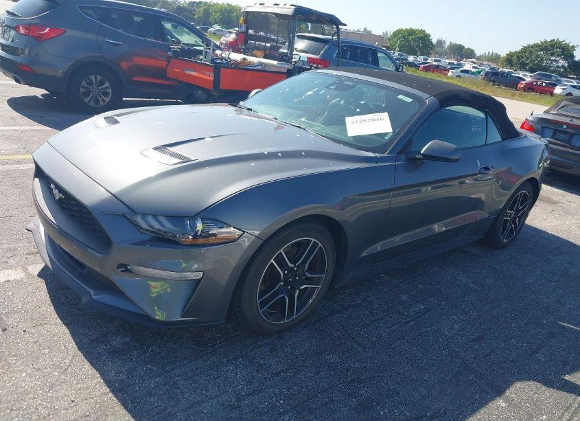 Photo 2 of 2022 Ford Mustang ECOBOOST PREMIUM (VIN 1FATP8UH4N5100495)
